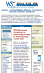 World Wide Web Consortium - Web StandardsThumbnail